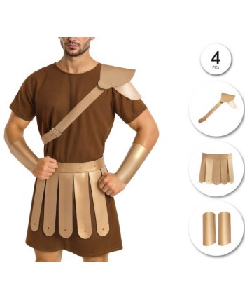 SET ARMADURA ROMANO ORO