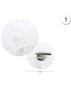 CLAVEL BLANCO CON PINZA E IMPERDIBLE