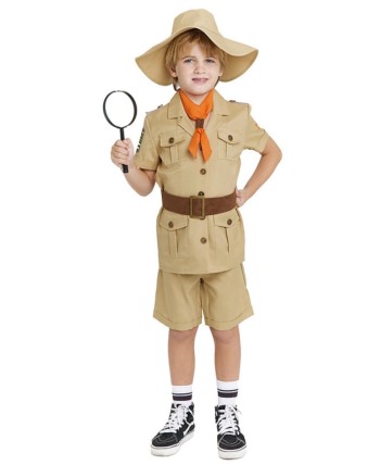 DISFRAZ DE EXPLORADOR PARA NIÑO