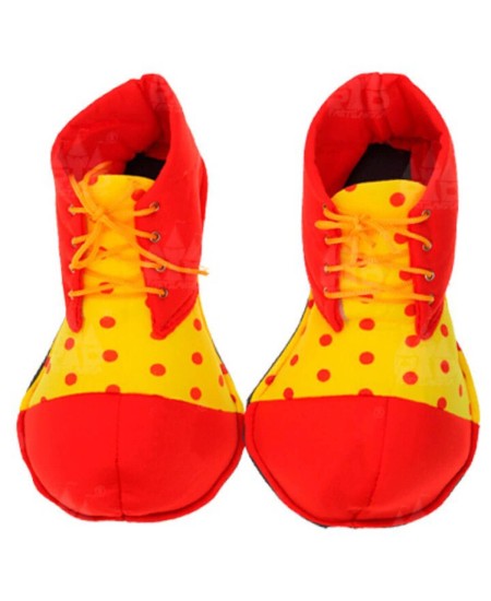 ZAPATO DE PAYASO ROJO Y AMARILLO