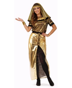 DISFRAZ CLEOPATRA DORADO PARA MUJER
