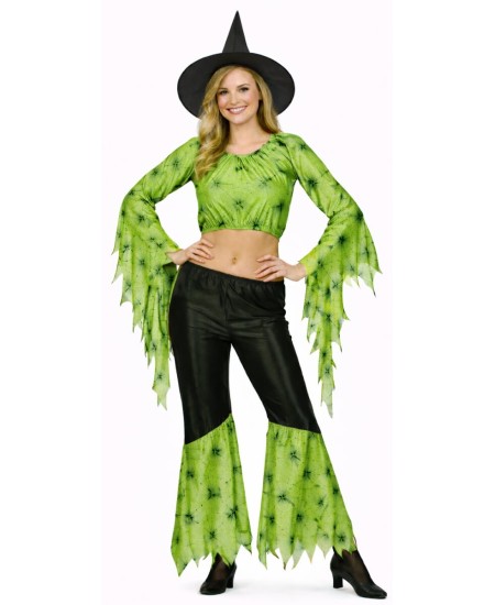 DISFRAZ DE BRUJA PANTALON PARA MUJER