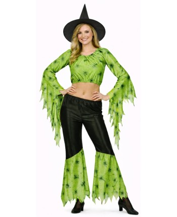 DISFRAZ DE BRUJA PANTALON PARA MUJER