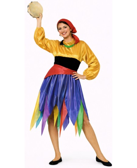 DISFRAZ DE ZINGARA PARA MUJER