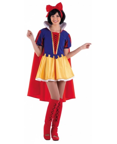 DISFRAZ DE PRINCESA BLANCA PARA MUJER