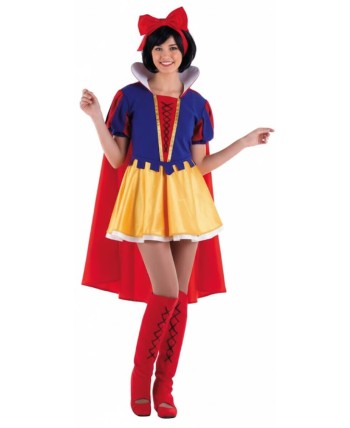 DISFRAZ DE PRINCESA BLANCA PARA MUJER