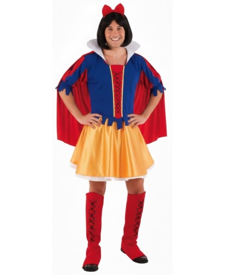 DISFRAZ DE PRINCESA BLANCA HOMBRE