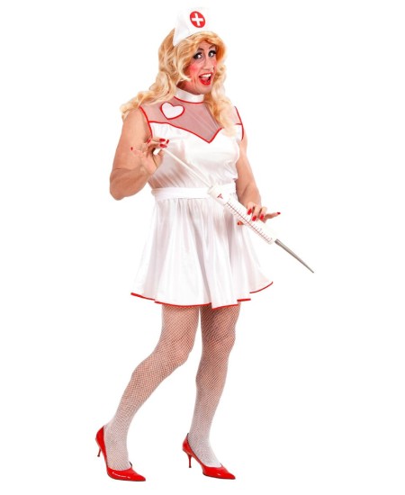 DISFRAZ DE ENFERMERA PARA HOMBRE