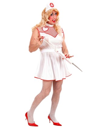 DISFRAZ DE ENFERMERA PARA HOMBRE