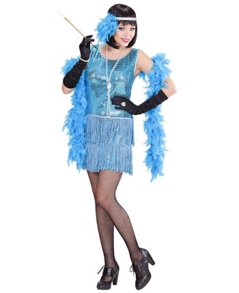 DISFRAZ DE CHARLESTON LENTEJUELAS PARA MUJER