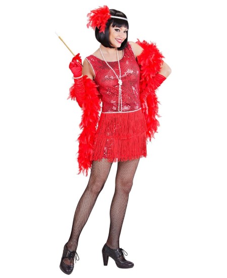 DISFRAZ DE CHARLESTON LENTEJUELAS PARA MUJER