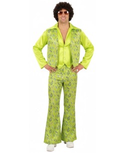 DISFRAZ DE AÑOS 60 VERDE PARA HOMBRE
