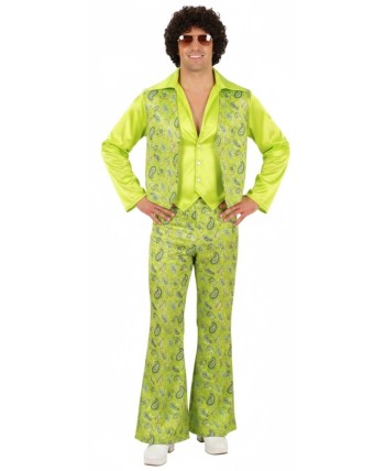 DISFRAZ DE AÑOS 60 VERDE PARA HOMBRE