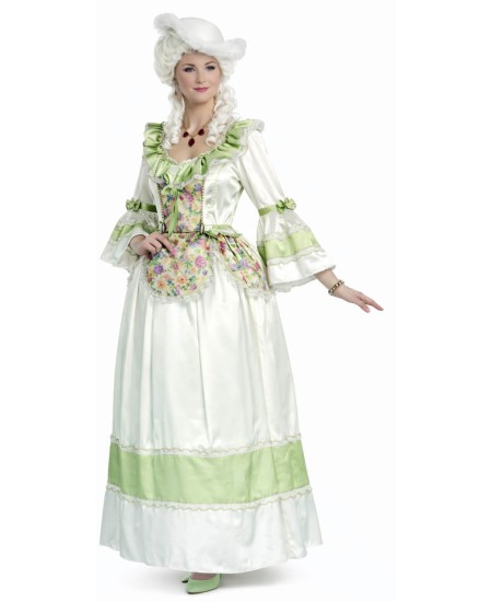 DISFRAZ DE MARQUESA BLANCO PARA MUJER