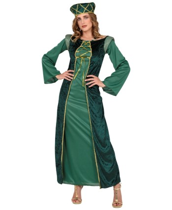 DISFRAZ DE LADY LEONORA VERDE PARA MUJER