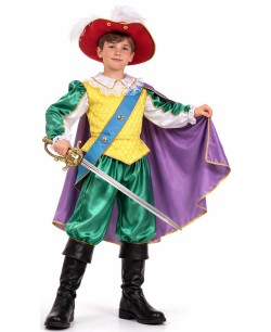 DISFRAZ DE MOSQUETERO PORTHOS PARA NIÑO