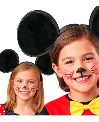 OREJAS DE PLASTICO RATON MICKEY O MINNIE