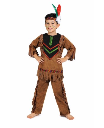 DISFRAZ DE CHEROQUEE PARA NIÑO