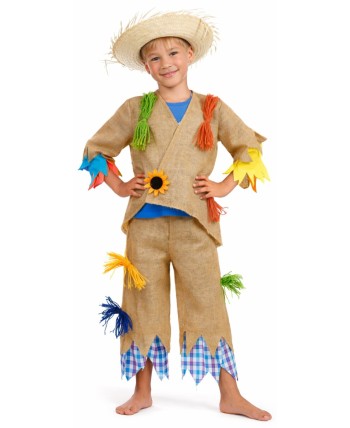 DISFRAZ DE ESPANTAPAJAROS PARA NIÑA