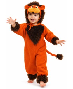 DISFRAZ DE LEON NARANJA INFANTIL