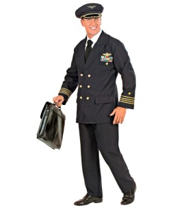 DISFRAZ DE PILOTO AVIACION LUJO