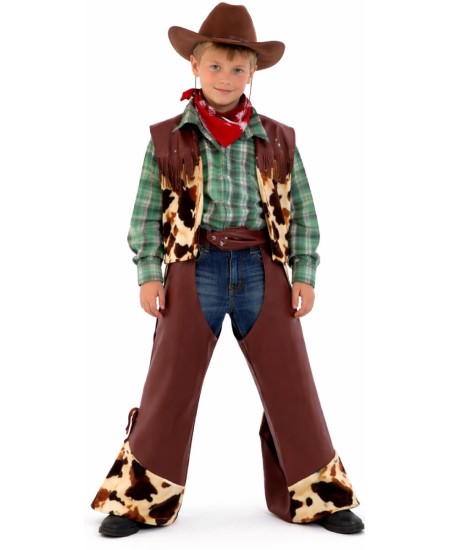DISFRAZ DE VAQUERO CON ZAHONES PARA NIÑO
