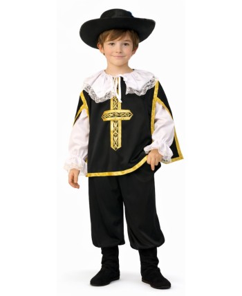 DISFRAZ DE MOSQUETERO REAL PARA NIÑO