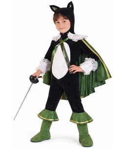 DISFRAZ DE GATO CON BOTAS