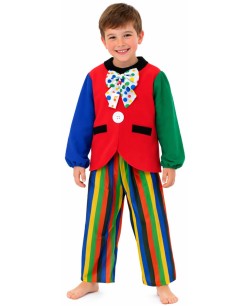 DISFRAZ DE PAYASO PARA NIÑO