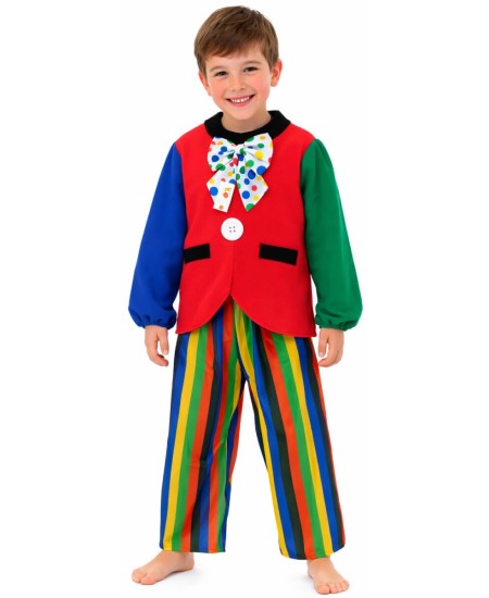DISFRAZ DE PAYASO PARA NIÑO