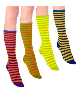 CALCETINES PAYASO FLUORESCENTE