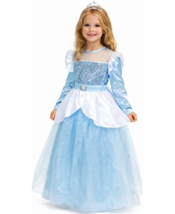 DISFRAZ DE PRINCESA AZUL