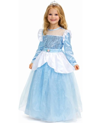 DISFRAZ DE PRINCESA AZUL
