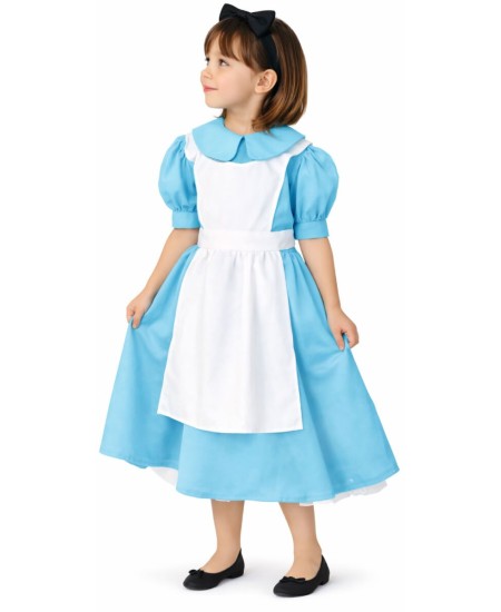 DISFRAZ DE ALICIA PARA NIÑA
