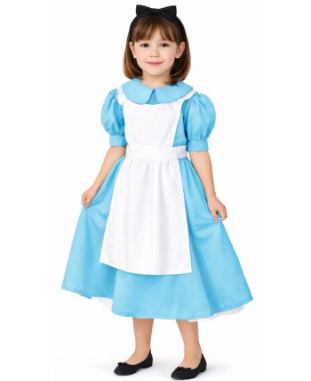 DISFRAZ DE ALICIA PARA NIÑA