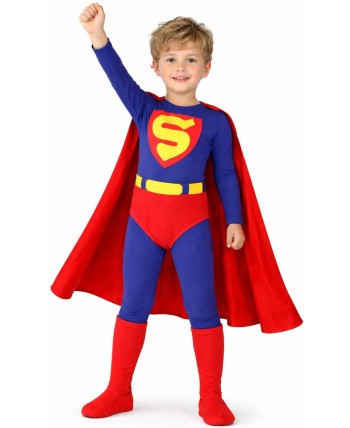 DISFRAZ DE SUPER HOMBRE DELUXE PARA NIÑO