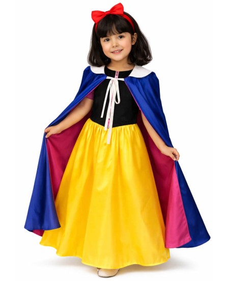 DISFRAZ DE BLANCANIEVES PARA NIÑA