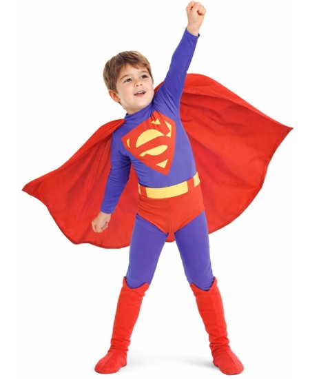 DISFRAZ DE SUPER HOMBRE  PARA NIÑO