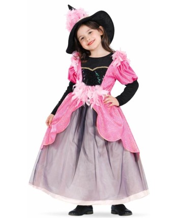 DISFRAZ DE BRUJA BUENA PARA NIÑA