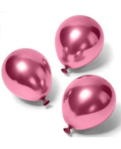 GLOBOS ROSA ORO R5 15 UNIDADES