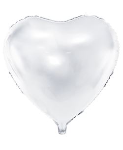 Globo Foil Corazón Dorado Satinado 45 cm | Globo Helio