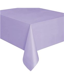 Mantel Plástico Rectangular Lila 137x274 cm