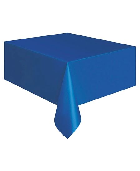 Mantel de Plástico Azul Rectangular 137 x 274 cm