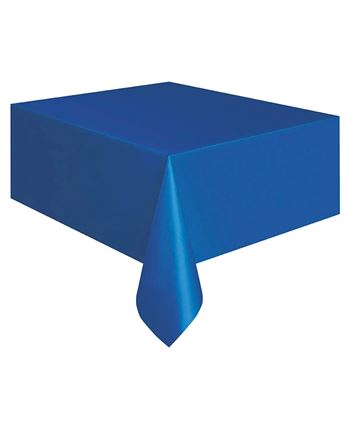 Mantel de Plástico Azul Rectangular 137 x 274 cm
