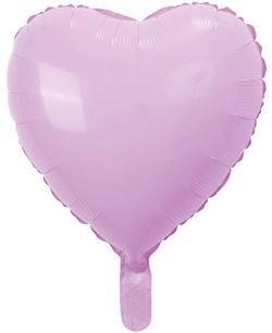 Globo Foil Corazón Lila 45 cm para Celebraciones