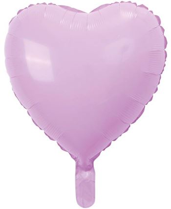 Globo Foil Corazón Lila 45 cm para Celebraciones
