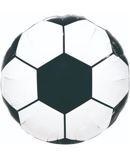 Globo Foil Balón de Fútbol 45 cm para Cumpleaños