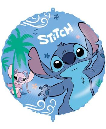 Globo Foil Stitch 46 cm para Cumpleaños Disney