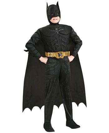 Disfraz de Batman Musculoso Negro TDKR para Nino