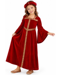 Disfraz de Dama Medieval para Nina